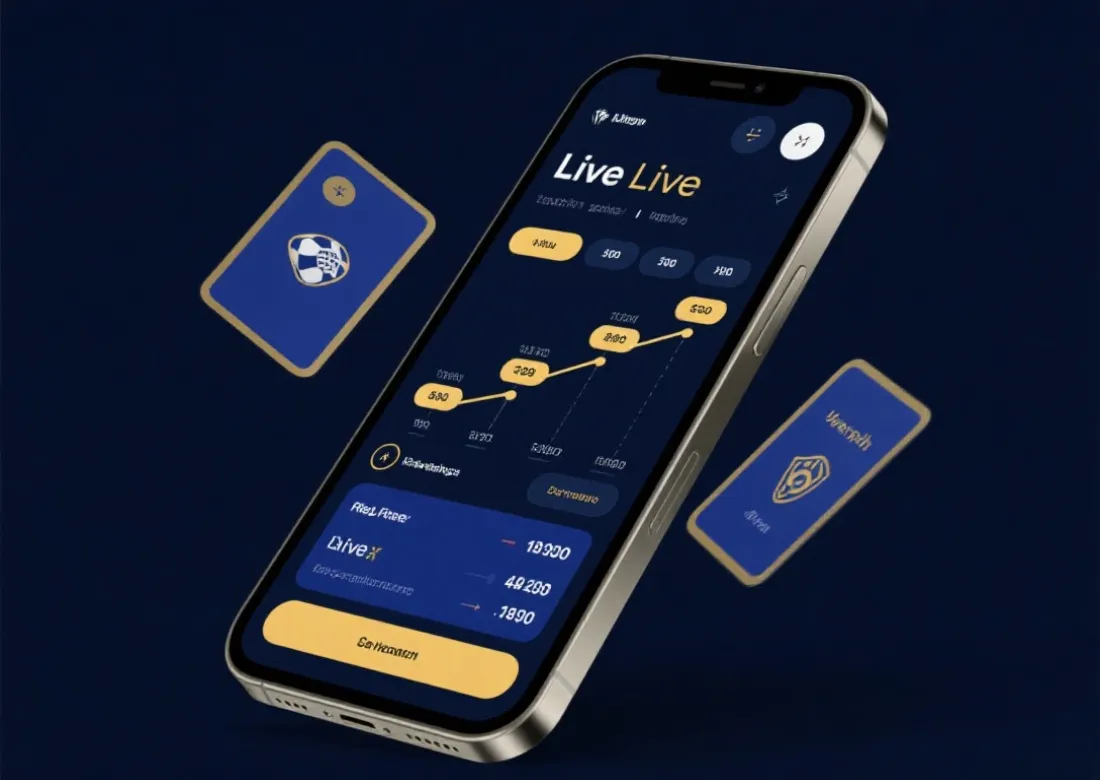 滚球盘口与实时赔率界面示意图